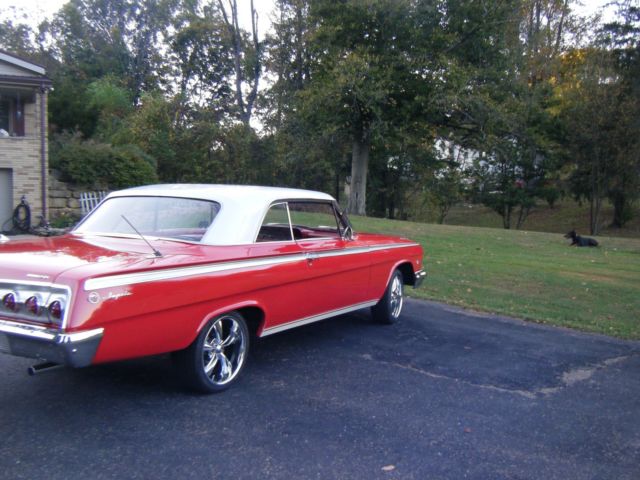 1962 Red Chevrolet Impala Coupe