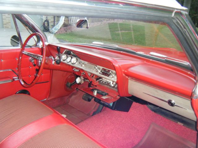1962 Red Chevrolet Impala Coupe
