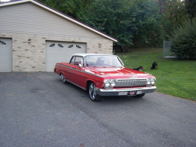 1962 Red Chevrolet Impala Coupe