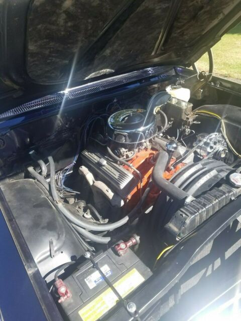 1962 dark blue Chevrolet SS Convertible