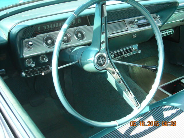 1962 Blue Chevrolet Impala Coupe