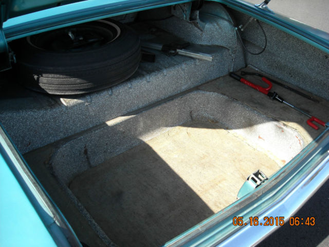 1962 Blue Chevrolet Impala Coupe