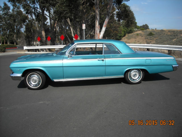 1962 Blue Chevrolet Impala Coupe