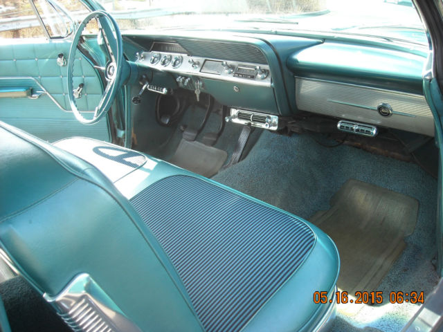 1962 Blue Chevrolet Impala Coupe