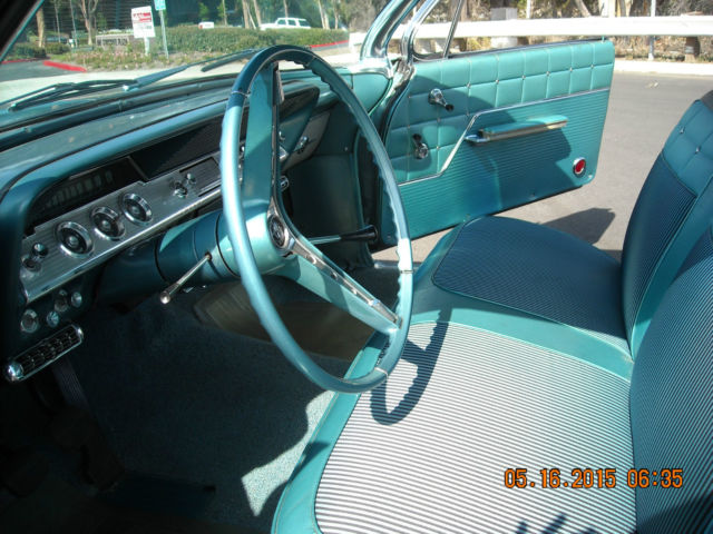 1962 Blue Chevrolet Impala Coupe