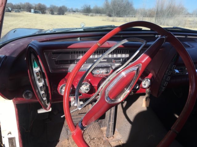 1962 White Chrysler Imperial Convertible