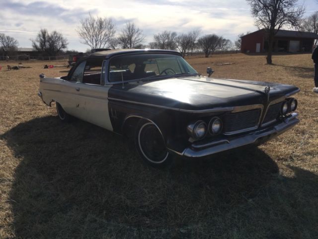1962 White Chrysler Imperial Convertible