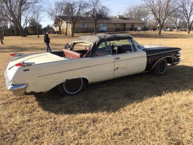 1962 White Chrysler Imperial Convertible
