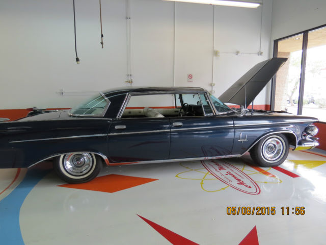 1962 BARK BLUE Chrysler Imperial FOUR DOOR HARD TOP