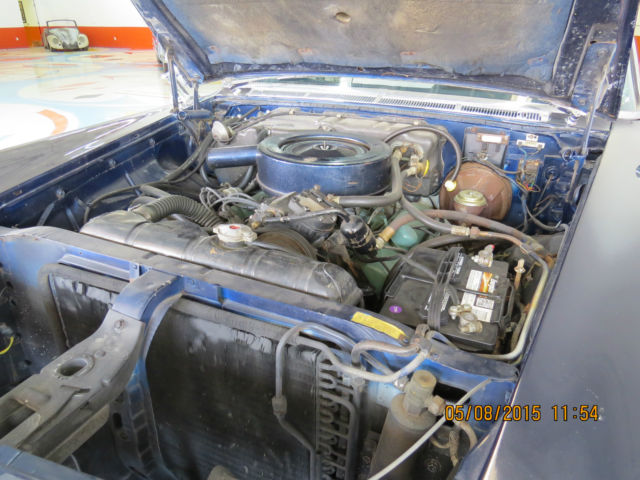 1962 BARK BLUE Chrysler Imperial FOUR DOOR HARD TOP