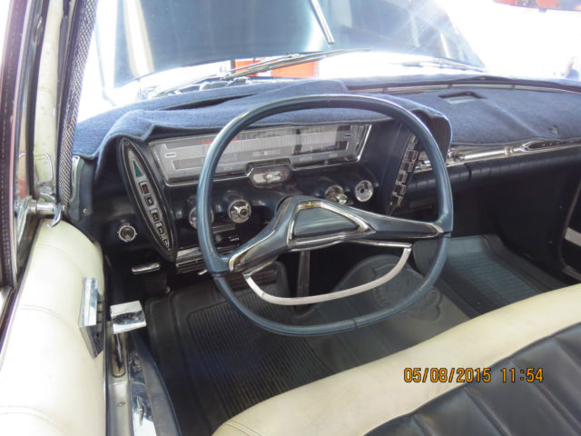 1962 BARK BLUE Chrysler Imperial FOUR DOOR HARD TOP