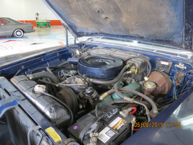 1962 BARK BLUE Chrysler Imperial FOUR DOOR HARD TOP