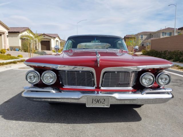 1962 Red Chrysler Imperial Convertible