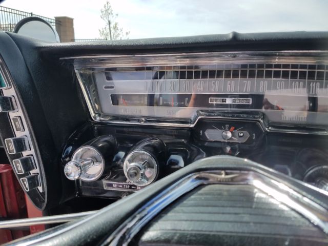 1962 Red Chrysler Imperial Convertible