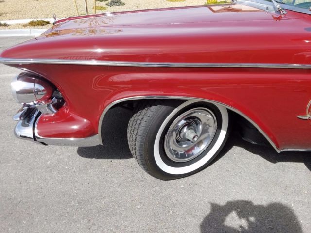 1962 Red Chrysler Imperial Convertible