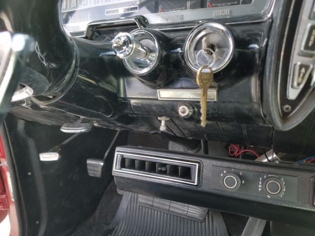 1962 Red Chrysler Imperial Convertible