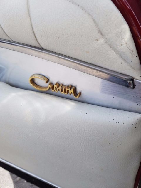 1962 Red Chrysler Imperial Convertible