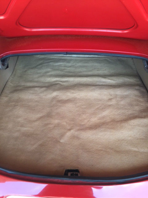 1962 Red Jaguar E-Type Convertible