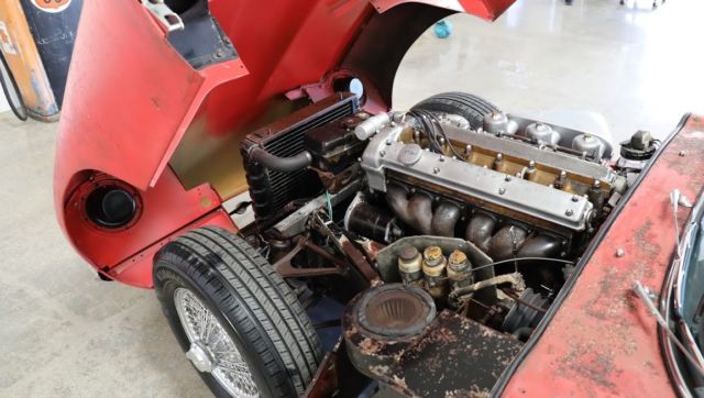 1962 Carmen Red Jaguar XK Coupe