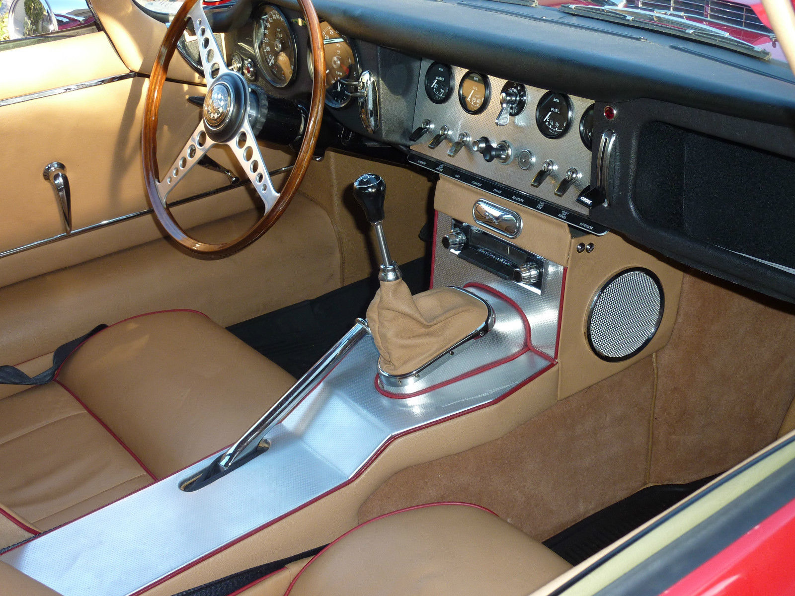 1962 Red Jaguar E-Type Coupe