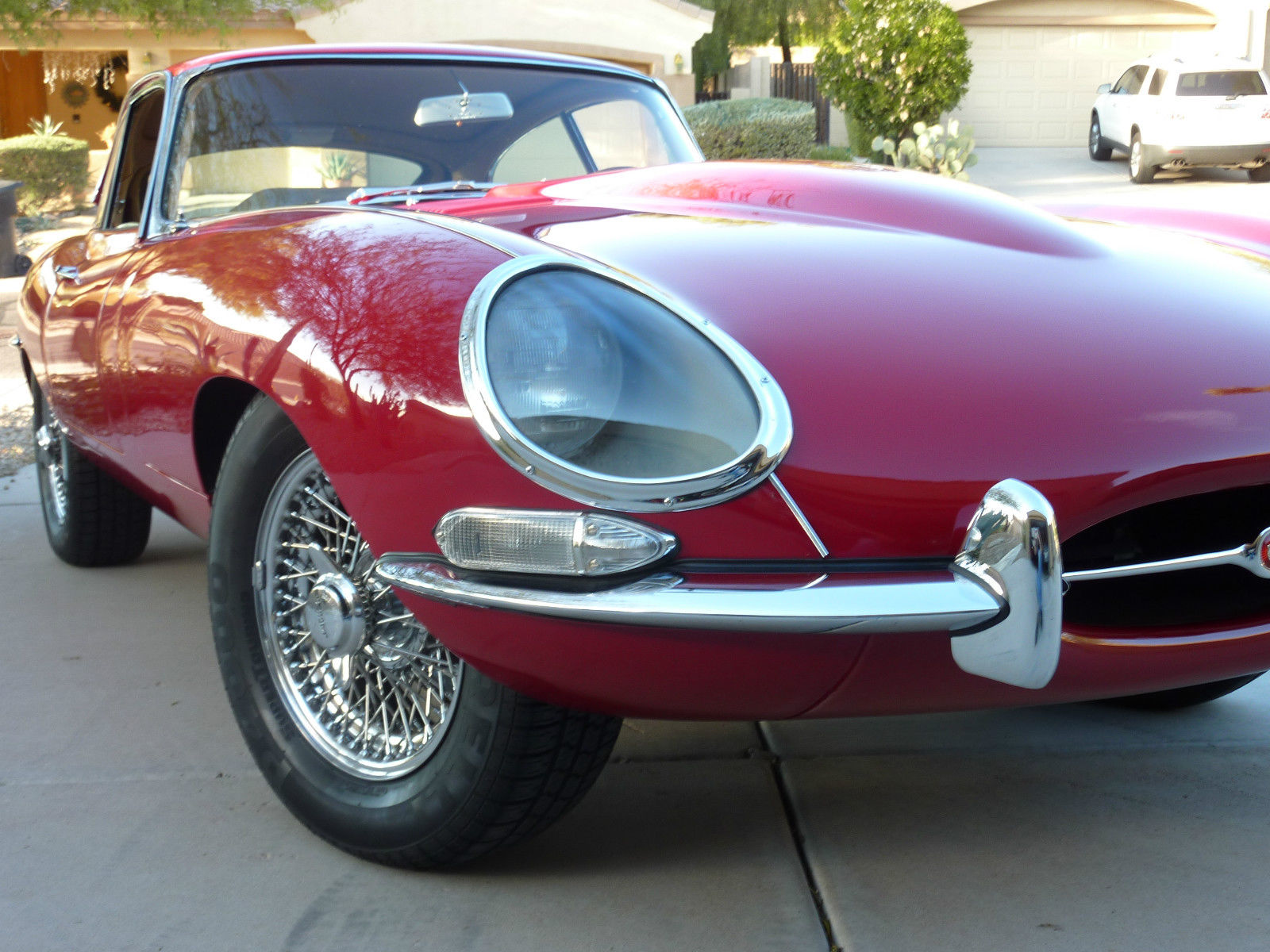 1962 Red Jaguar E-Type Coupe