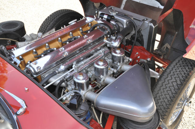 1962 Red Jaguar E-Type Coupe