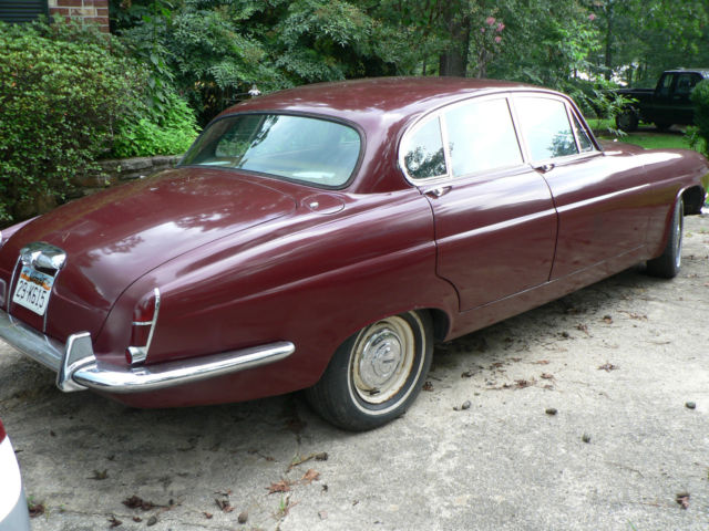 1962 Burgundy Jaguar Other Saloon