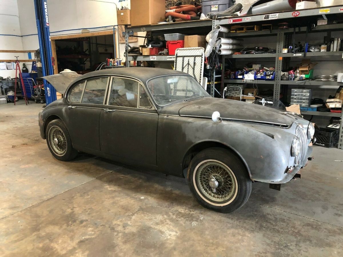 1962 Gray Jaguar MK 2 Sedan