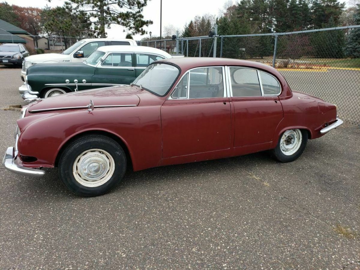 1962 Red Jaguar MK2 --