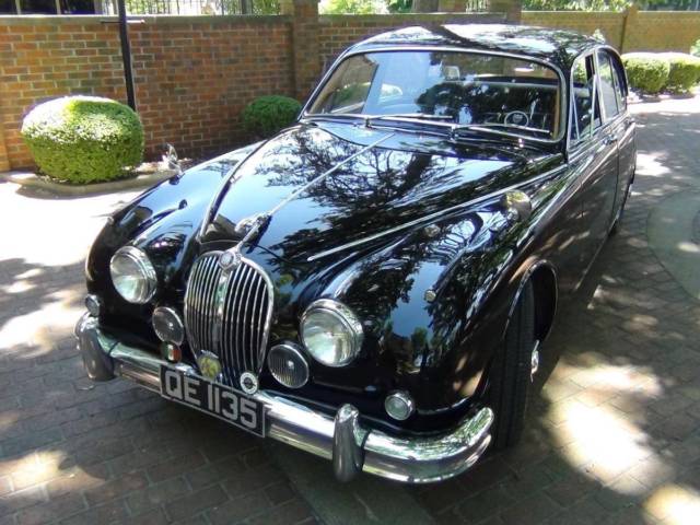 1962 Black Jaguar Mk2 Sedan or Saloon