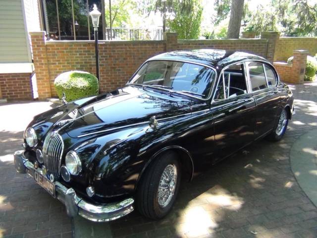 1962 Black Jaguar Mk2 Sedan or Saloon