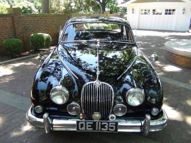 1962 Black Jaguar Mk2 Sedan or Saloon