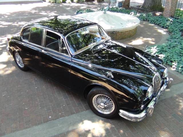 1962 Black Jaguar Mk2 Sedan or Saloon