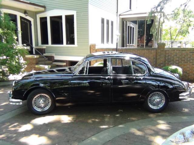 1962 Black Jaguar Mk2 Sedan or Saloon