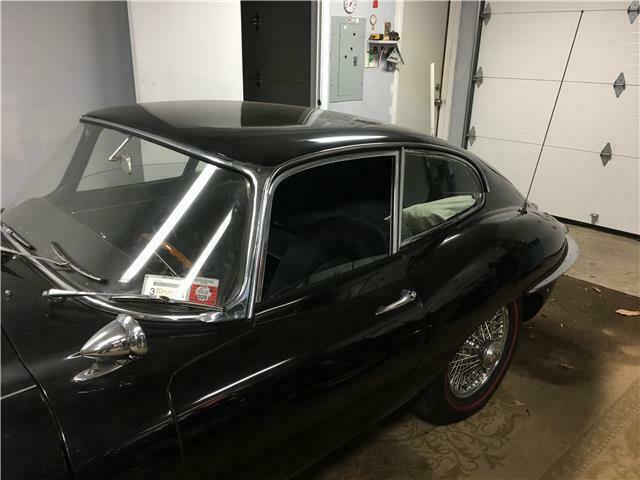 1962 Black Jaguar XKE E-type Coupe Coupe