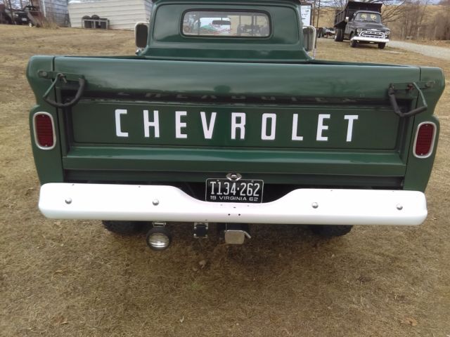 1962 Green Chevrolet Other Pickups Standard Cab Pickup