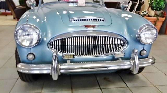 1962 Blue Austin Healey 3000 Convertible