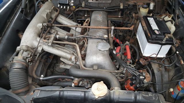 1962 Black Mercedes-Benz 220SE Convertible