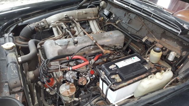 1962 Black Mercedes-Benz 220SE Convertible