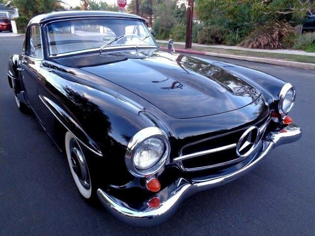 1962 Black Mercedes-Benz 190-Series Convertible