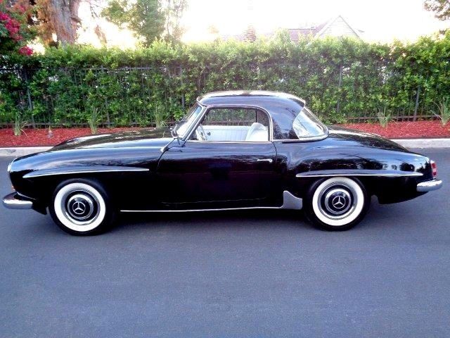 1962 Black Mercedes-Benz 190-Series Convertible