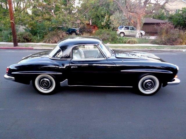 1962 Black Mercedes-Benz 190-Series Convertible