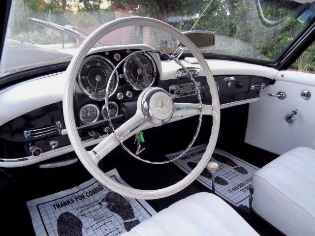 1962 Black Mercedes-Benz 190-Series Convertible