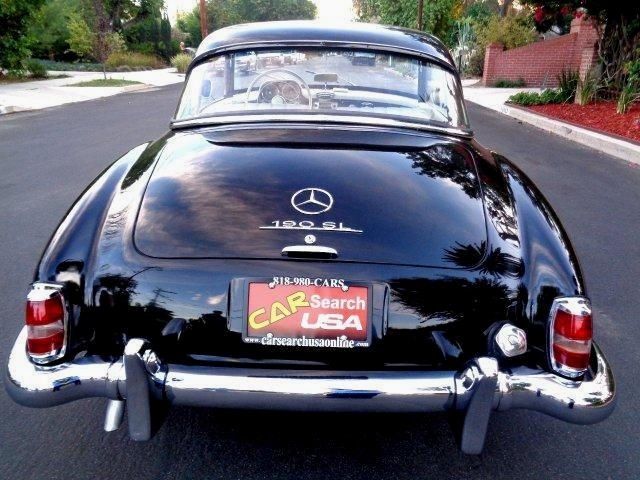 1962 Black Mercedes-Benz 190-Series Convertible