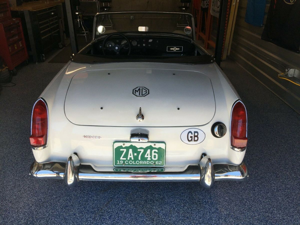 1962 White MG Midget