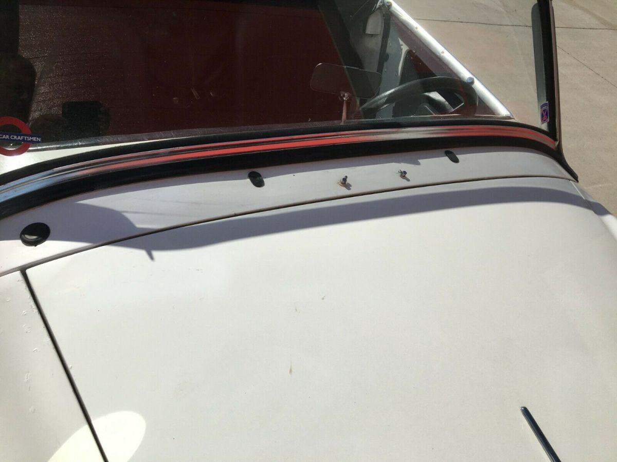 1962 White MG Midget