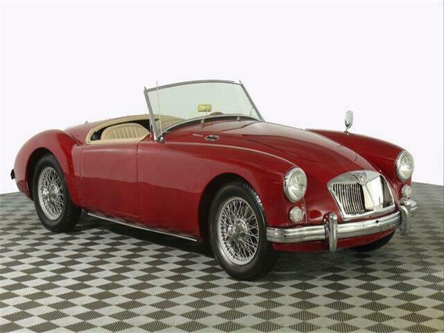 1962 Red MG MGA --