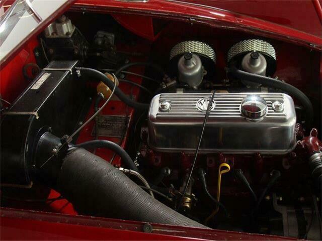 1962 Red MG MGA --
