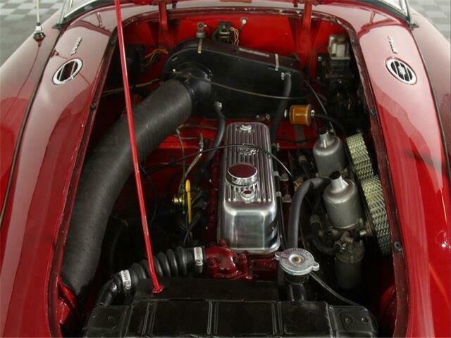 1962 Red MG MGA --