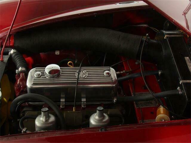 1962 Red MG MGA --